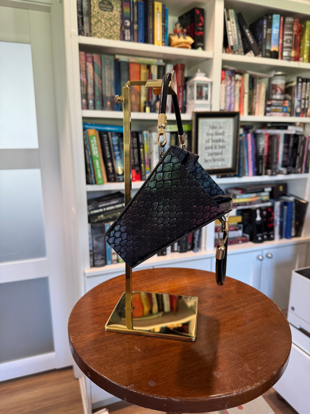 Fourth Wing Purse- Gold Foil Cover