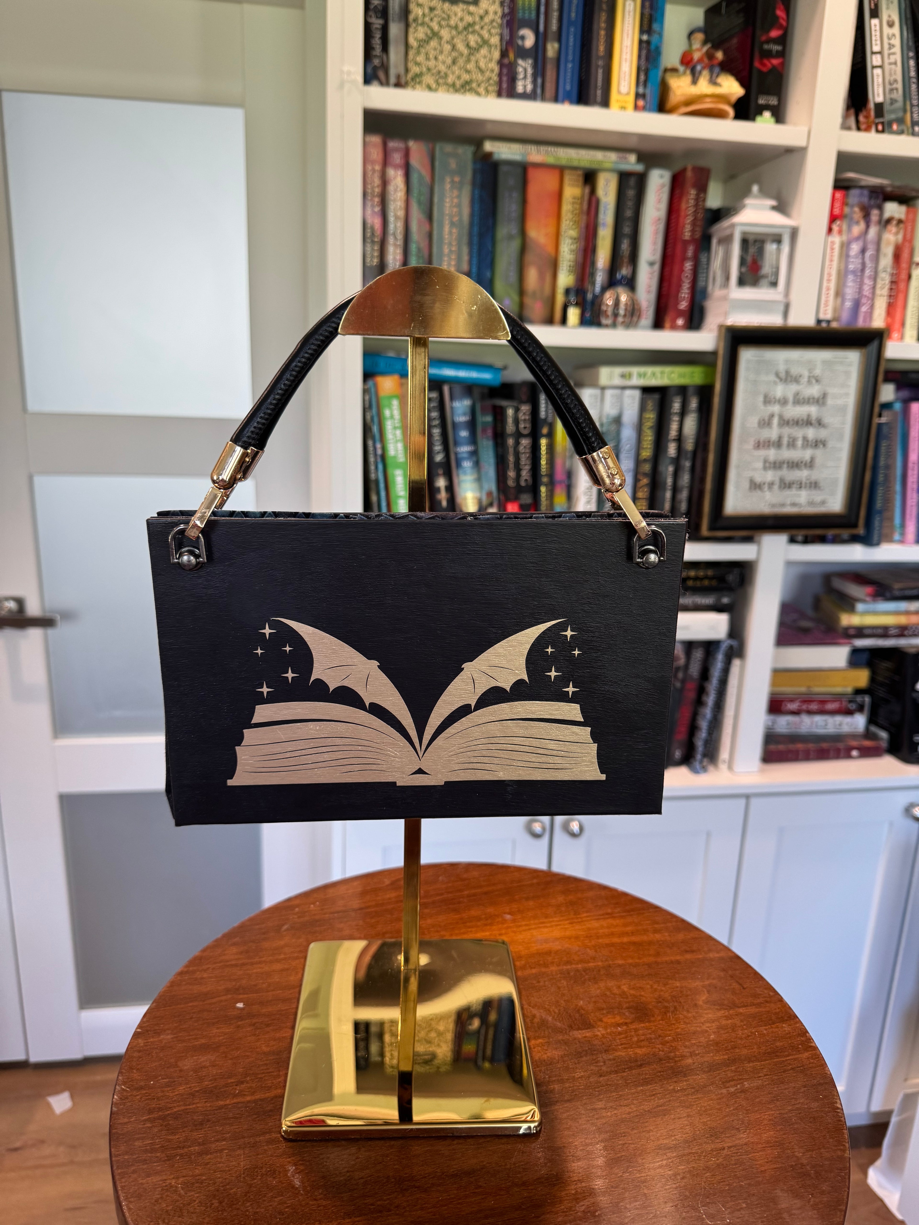 Fourth Wing Purse- Gold Foil Cover