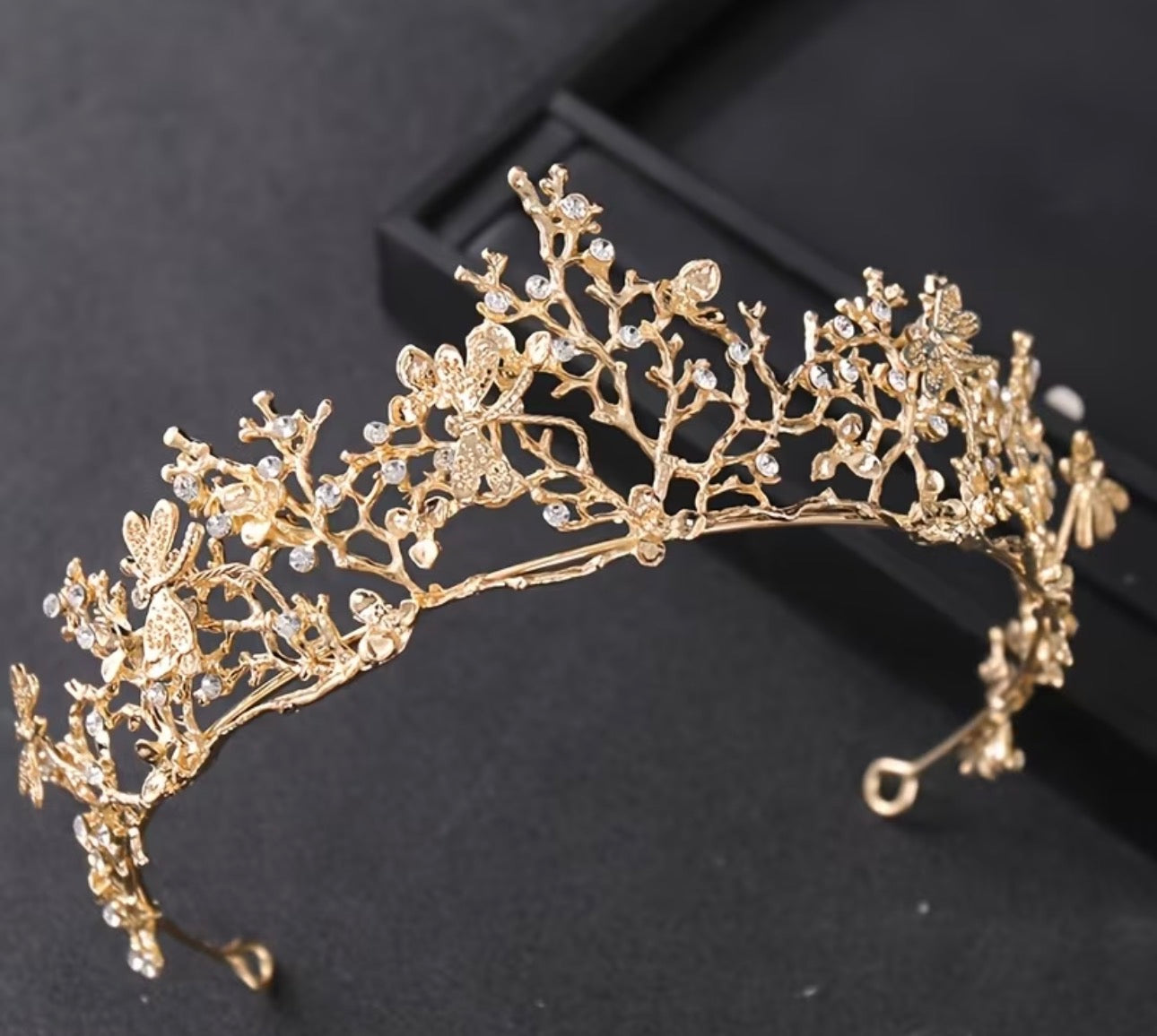 Gold Dragonflies Crown