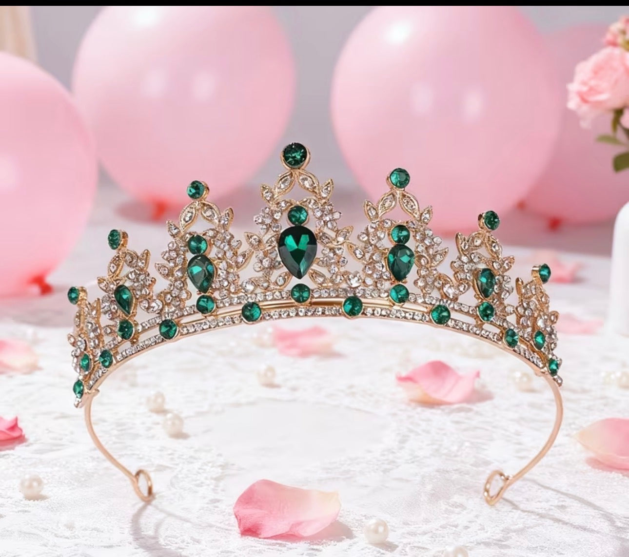 Green, Gold, and Gorgeous Crown