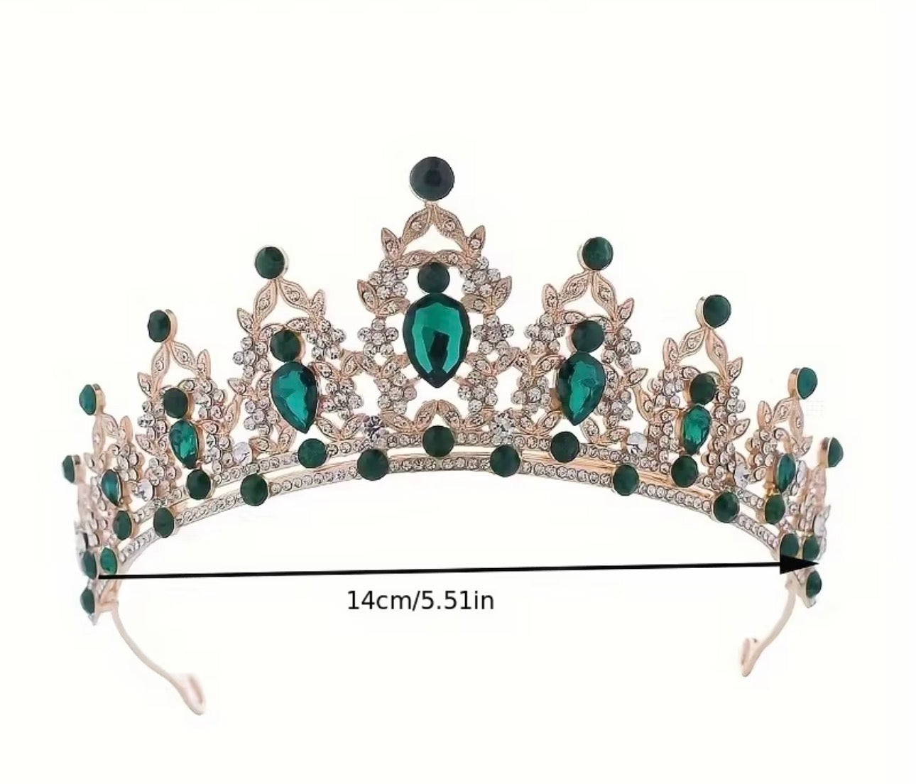 Green, Gold, and Gorgeous Crown