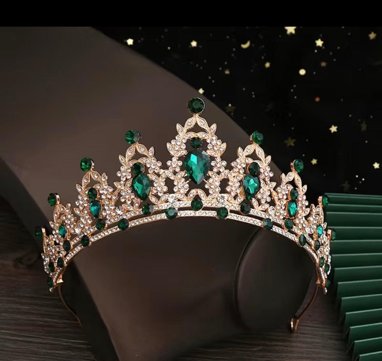 Green, Gold, and Gorgeous Crown