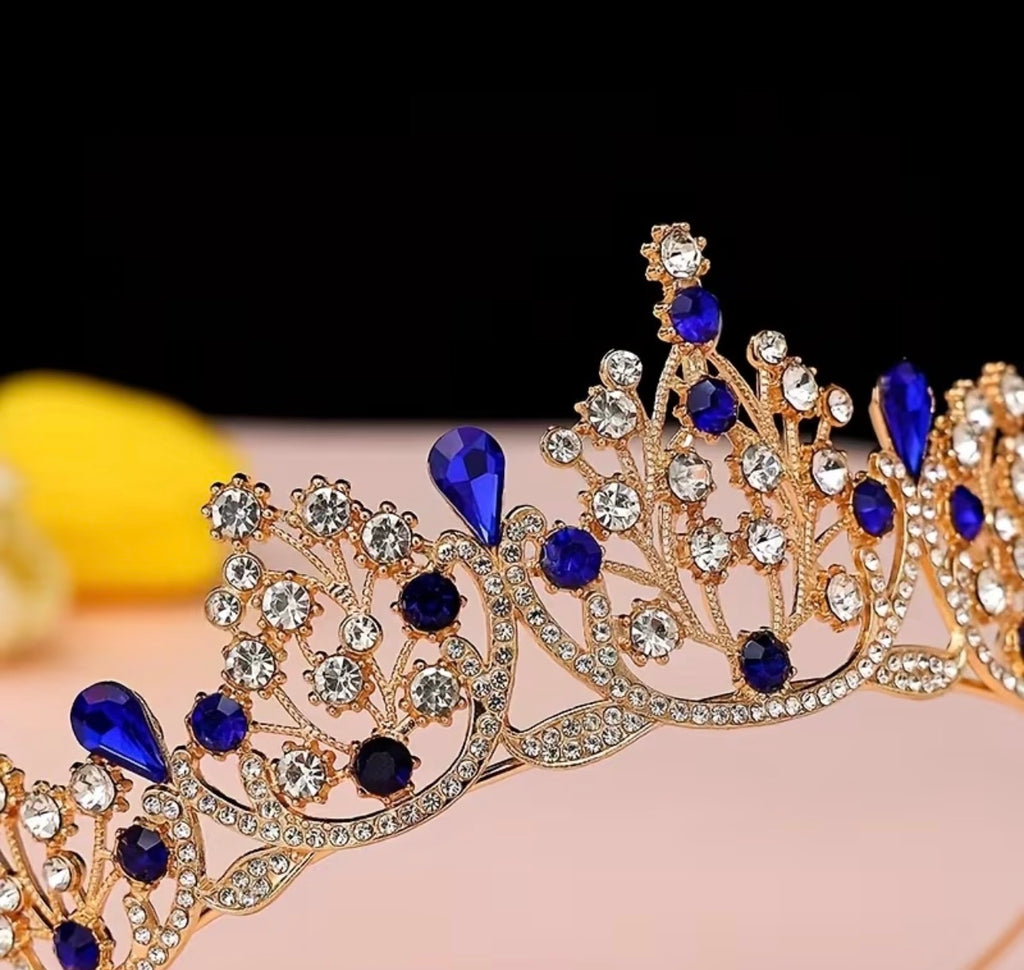 Forever in Blue Filigree Crown