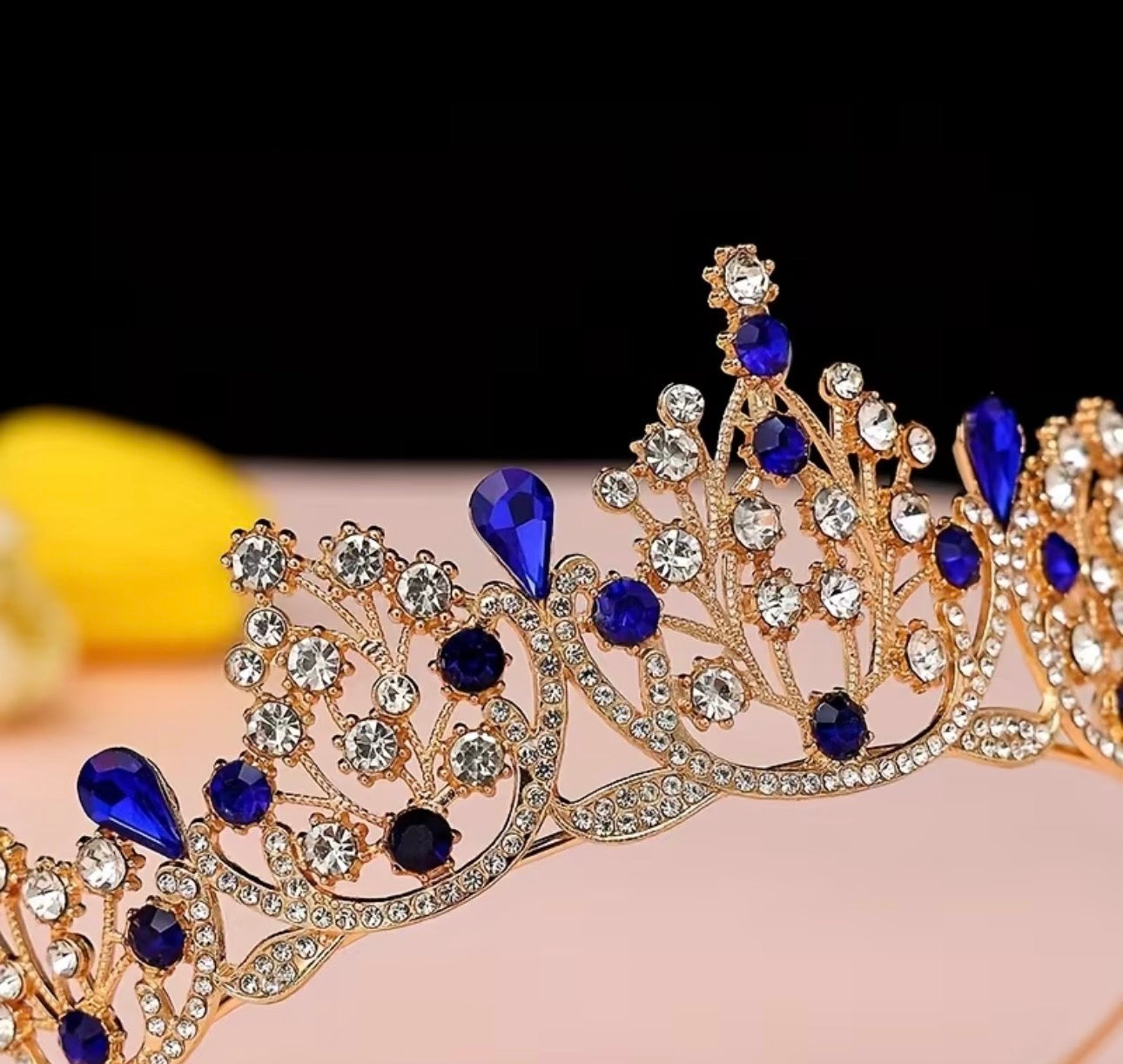 Forever in Blue Filigree Crown
