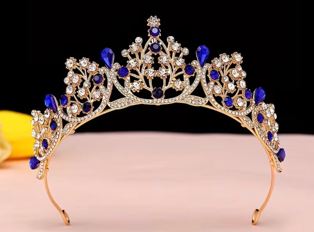 Forever in Blue Filigree Crown