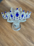 Silver and Blue Crown