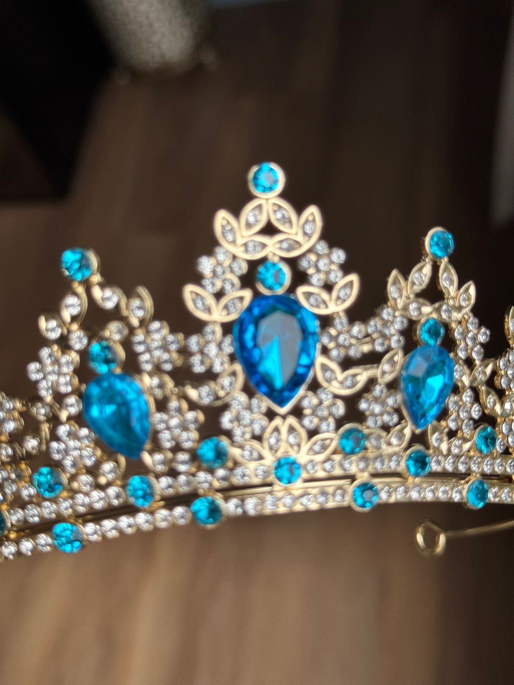 Bright Blue Forever Crown