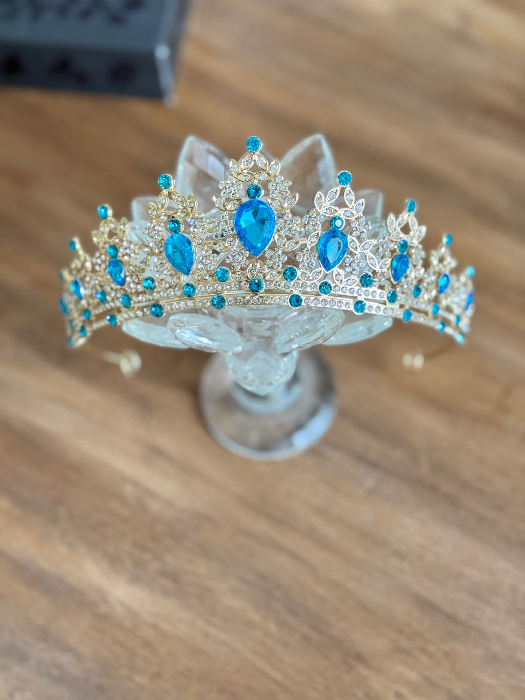 Bright Blue Forever Crown