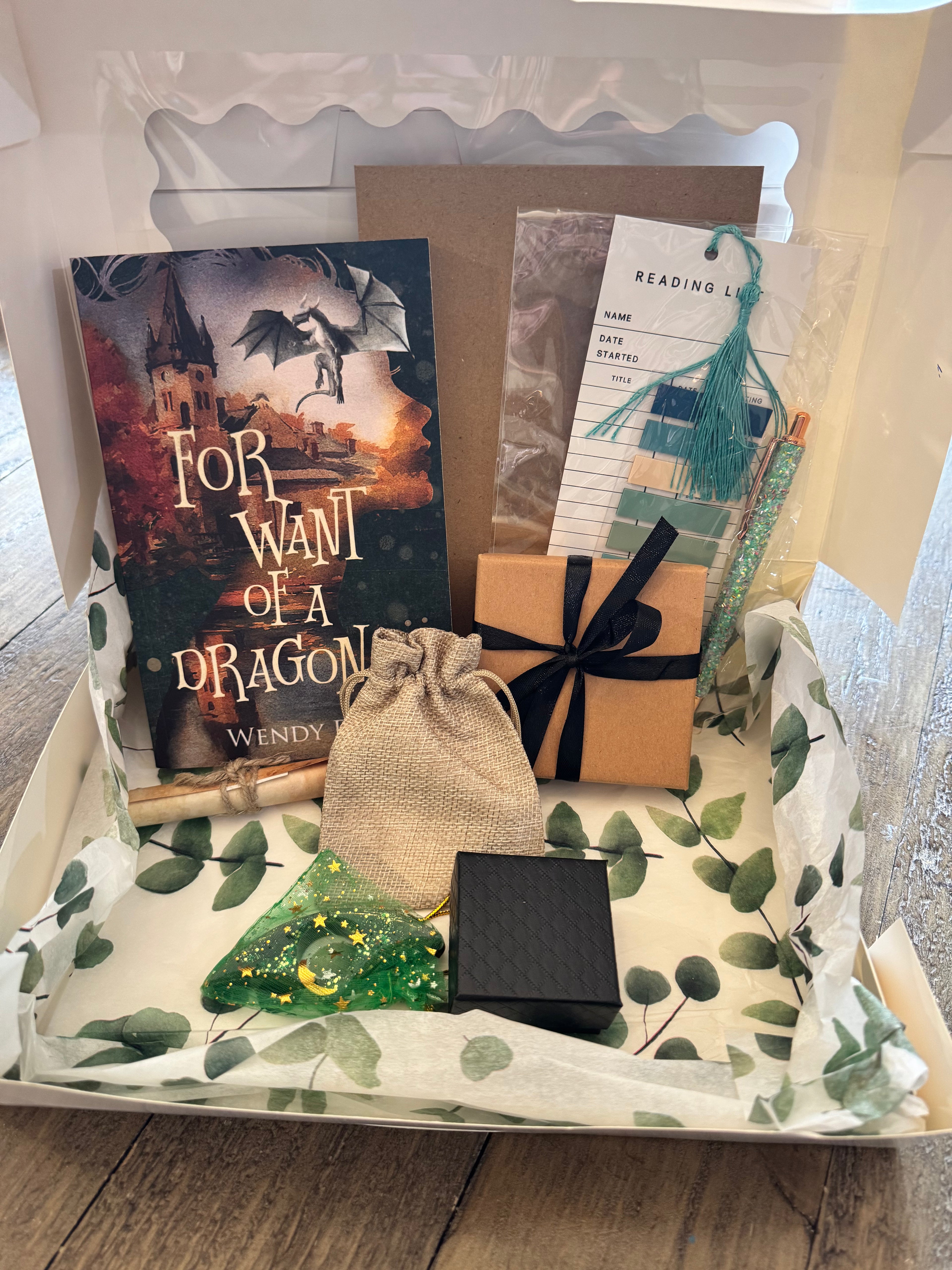 For Want Of A Dragon Book Box