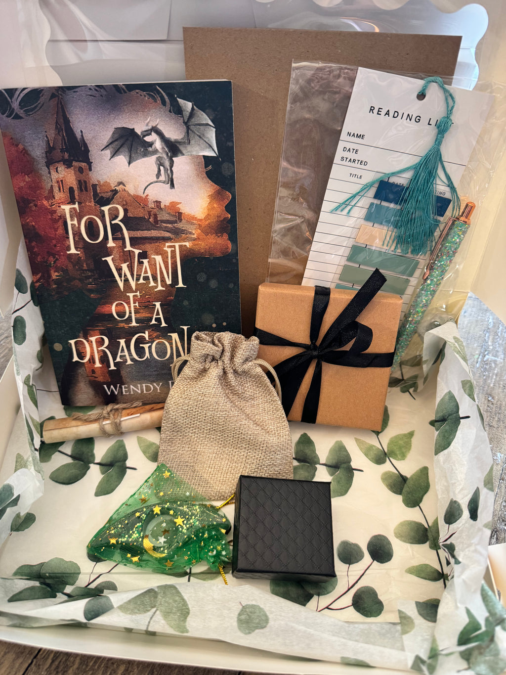 For Want Of A Dragon Book Box