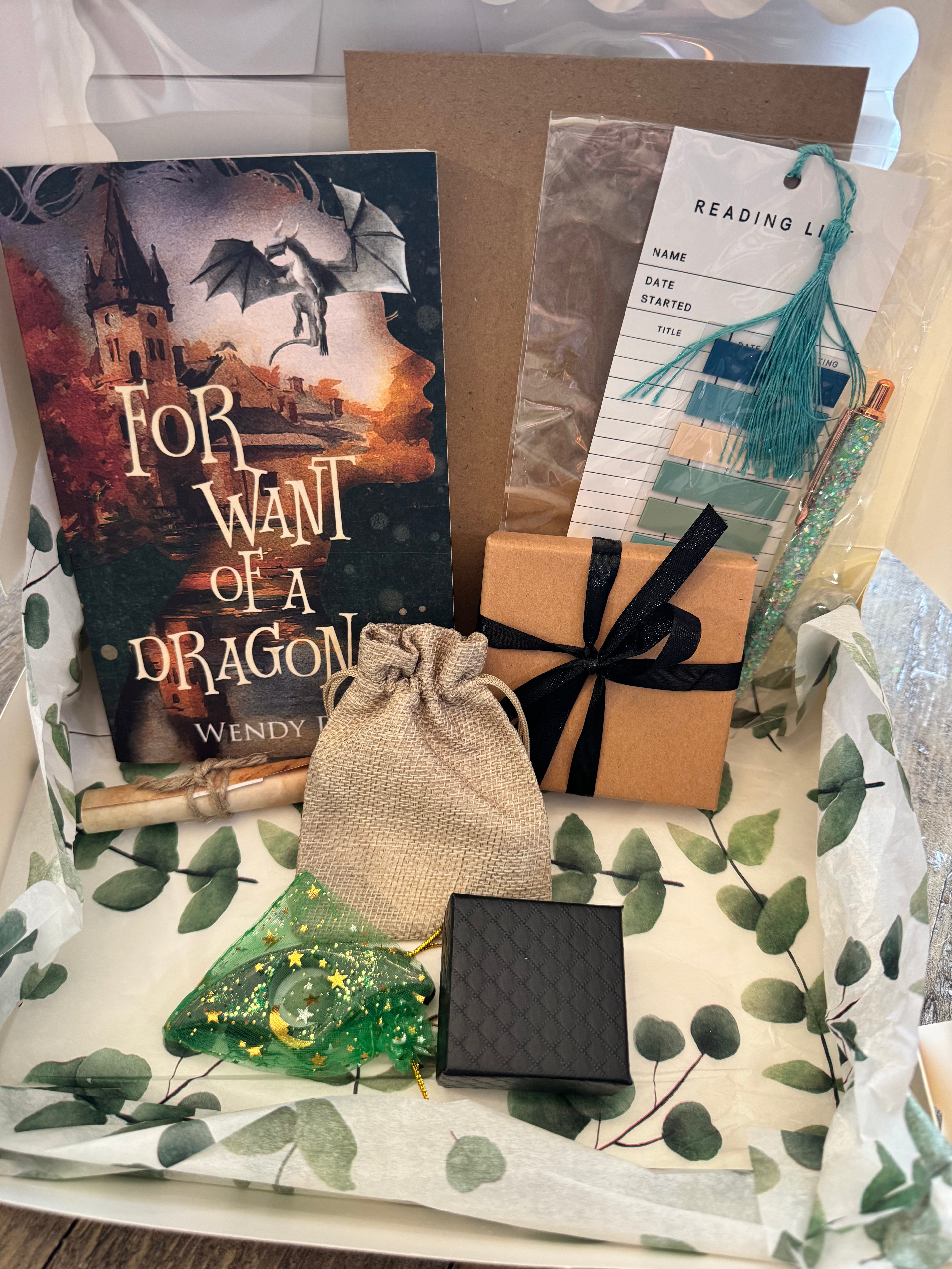 For Want Of A Dragon Book Box