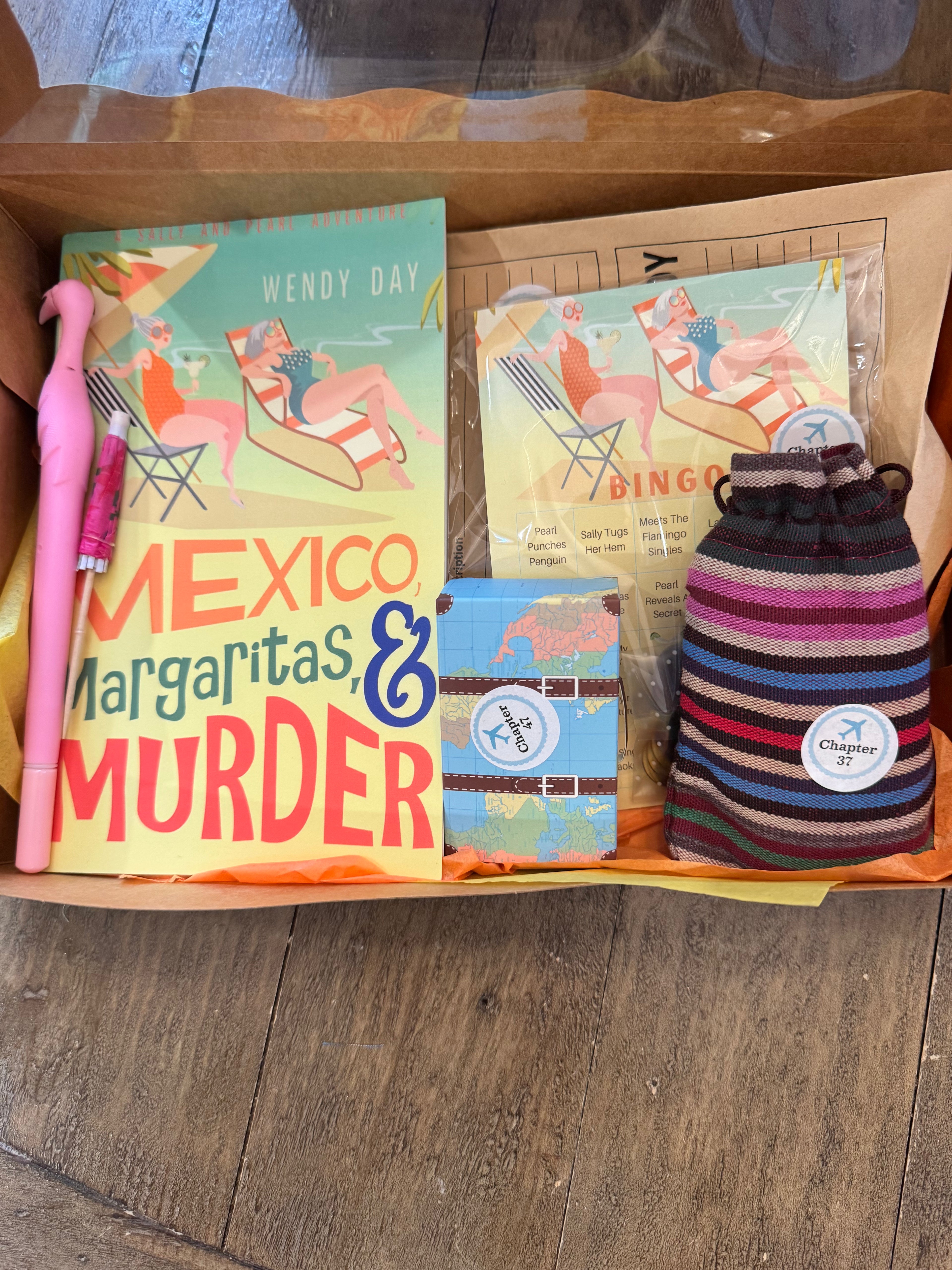 Mexico, Margaritas, and Murder Book Box