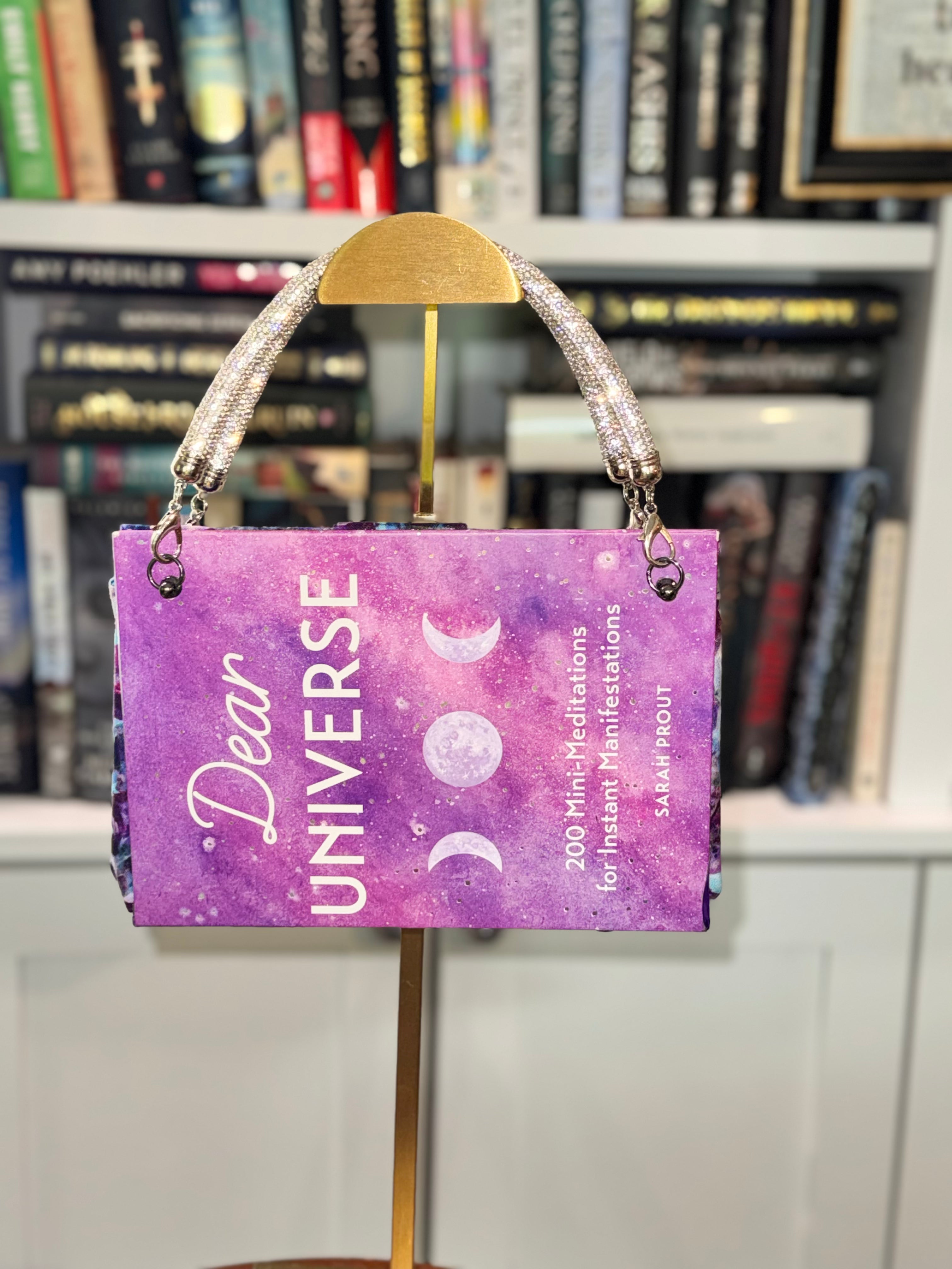 Dear Universe - Authentic Upcycled Hardcover Handbag