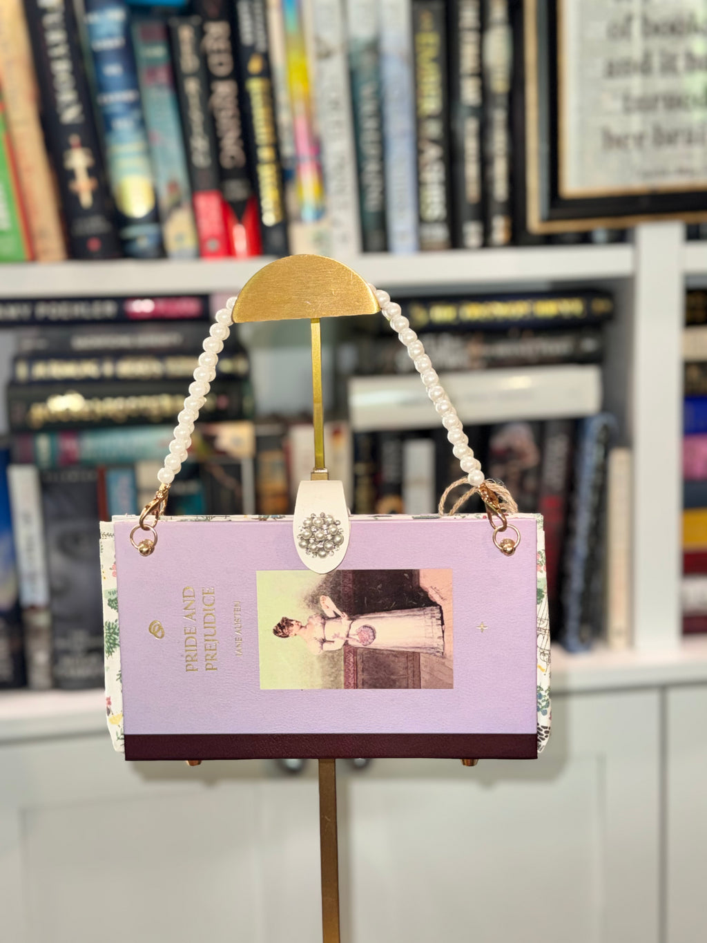 Pride & Prejudice - Authentic Upcycled Hardcover Handbag