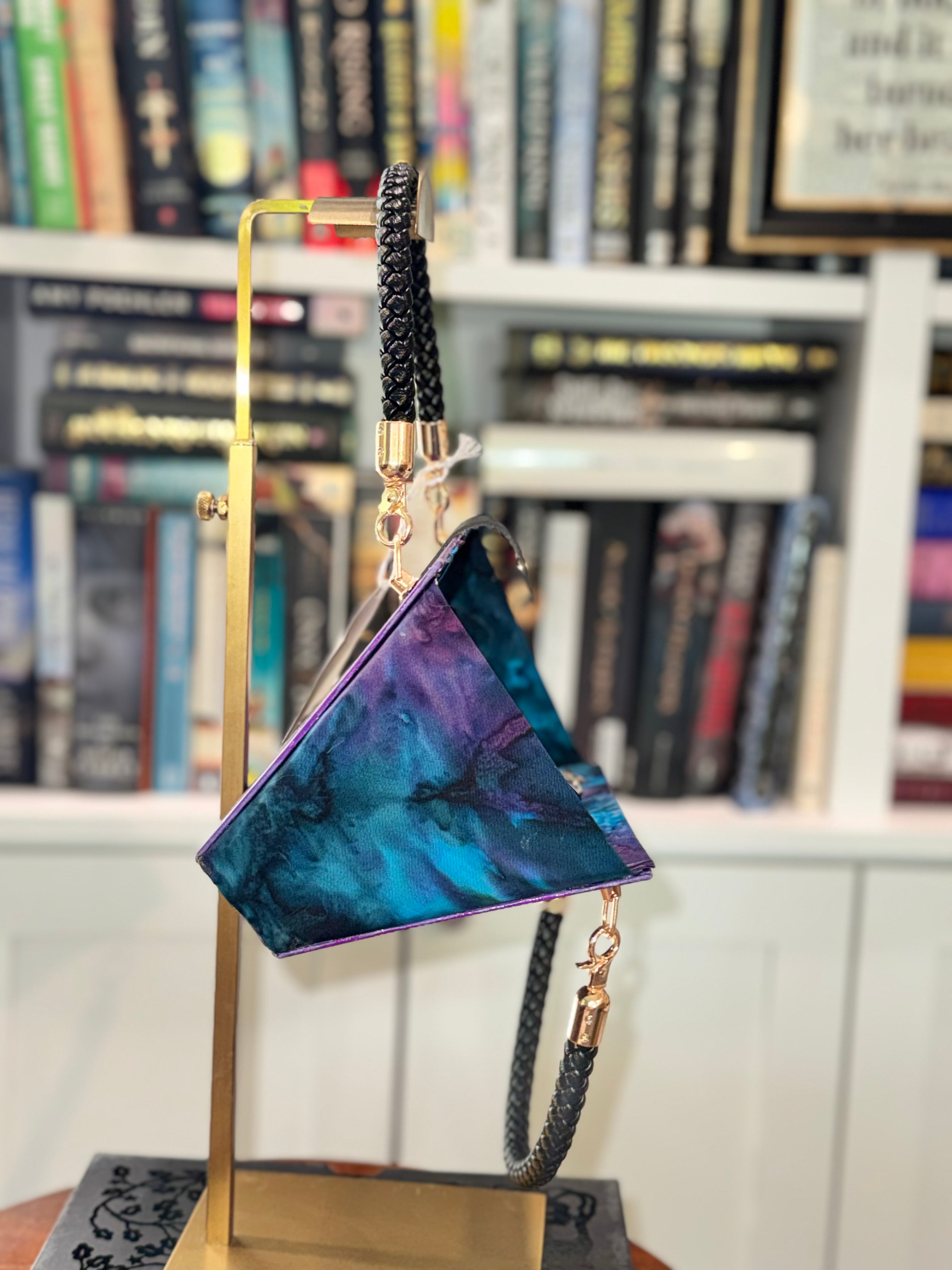 Sunrise on the Reaping - Authentic Upcycled Hardcover Handbag