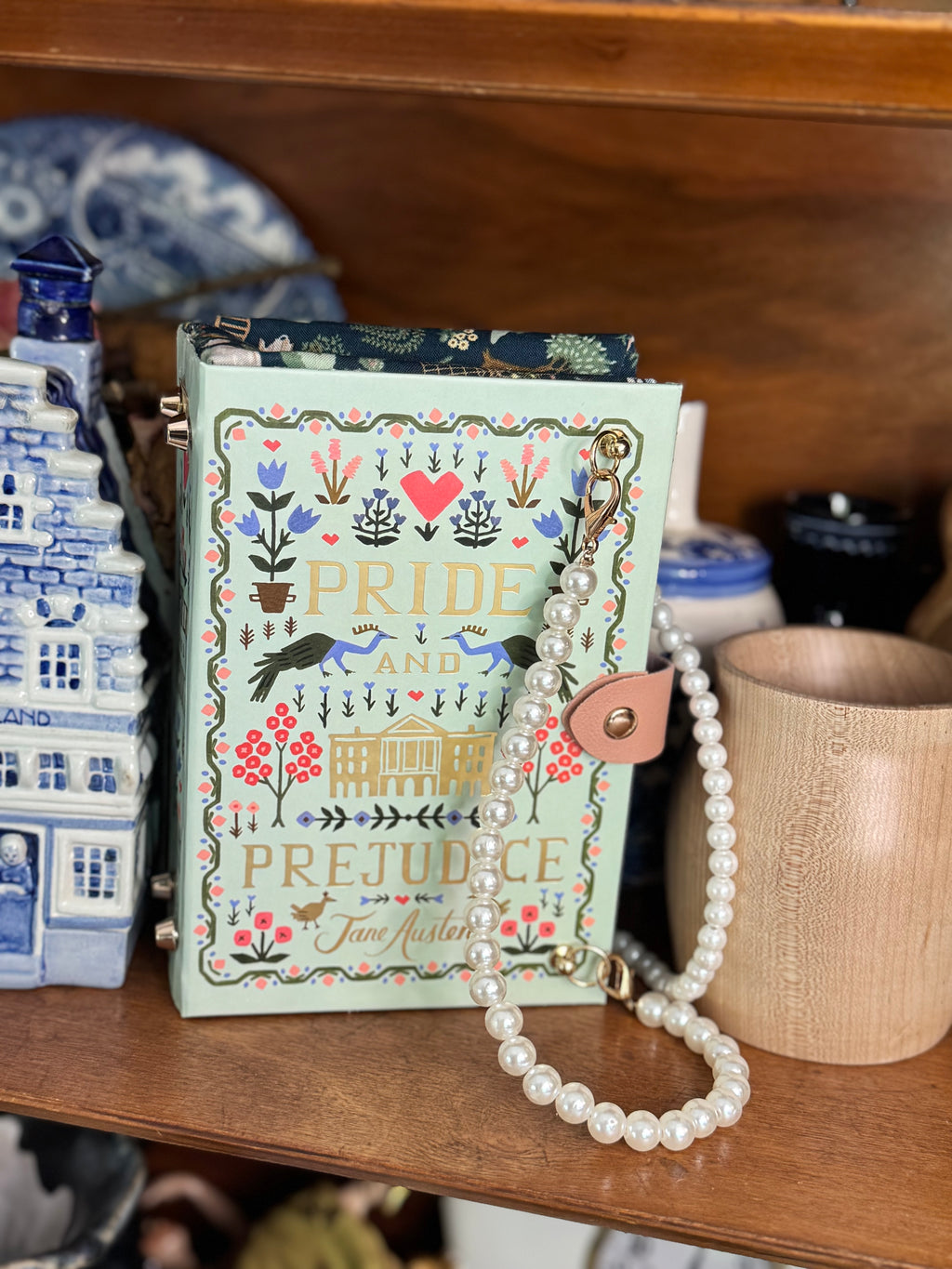 Handcrafted Purse from Upcycled Book- Pride and Prejudice