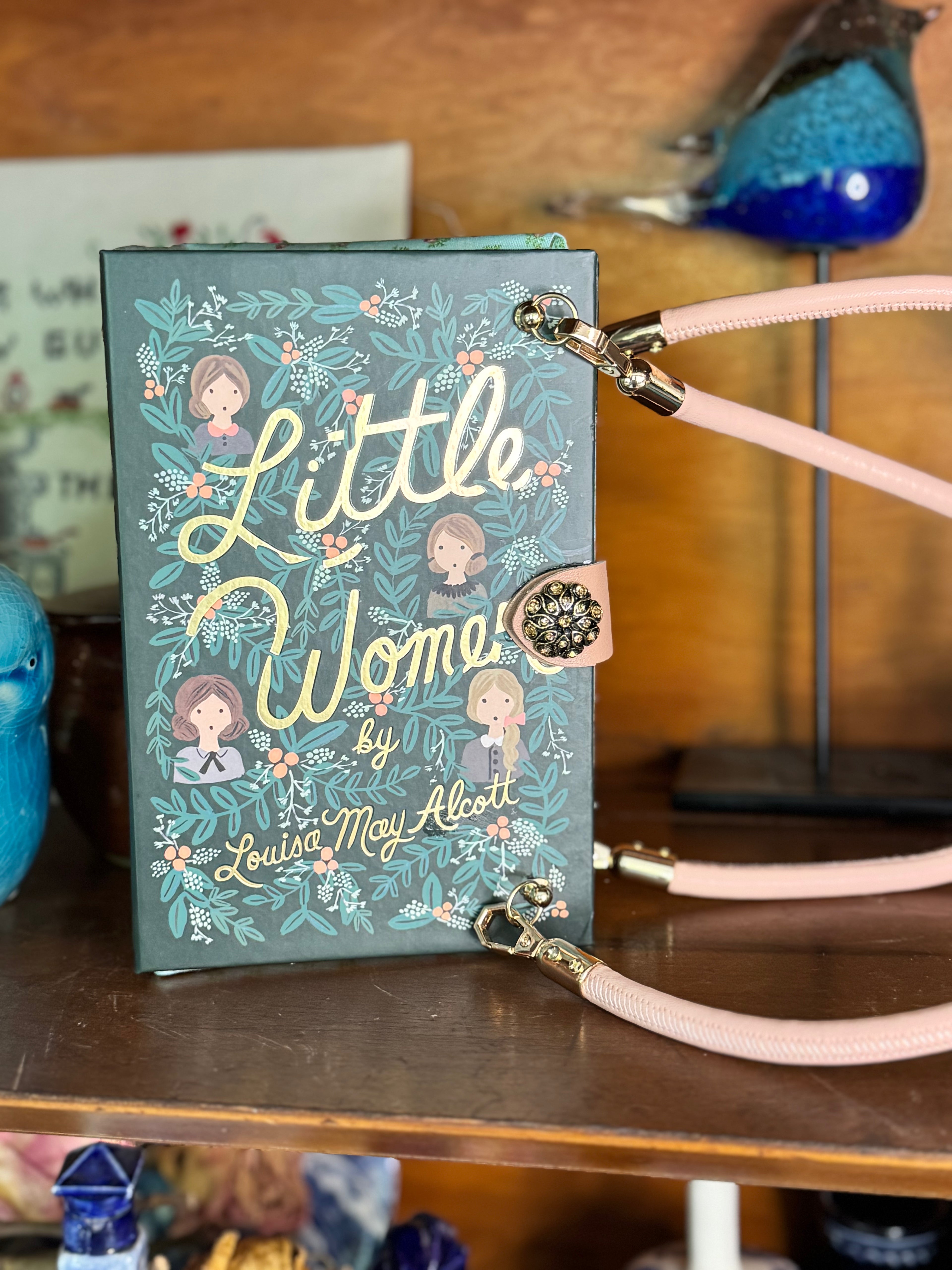 Handcrafted Purse from Upcycled Book- Little Woman