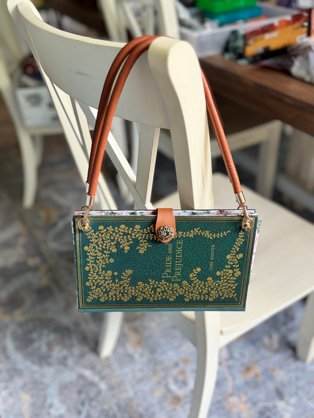 Handcrafted Purse from Upcycled Book- Pride and Prejudice