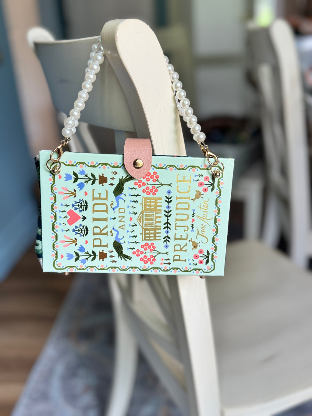 Handcrafted Purse from Upcycled Book- Pride and Prejudice