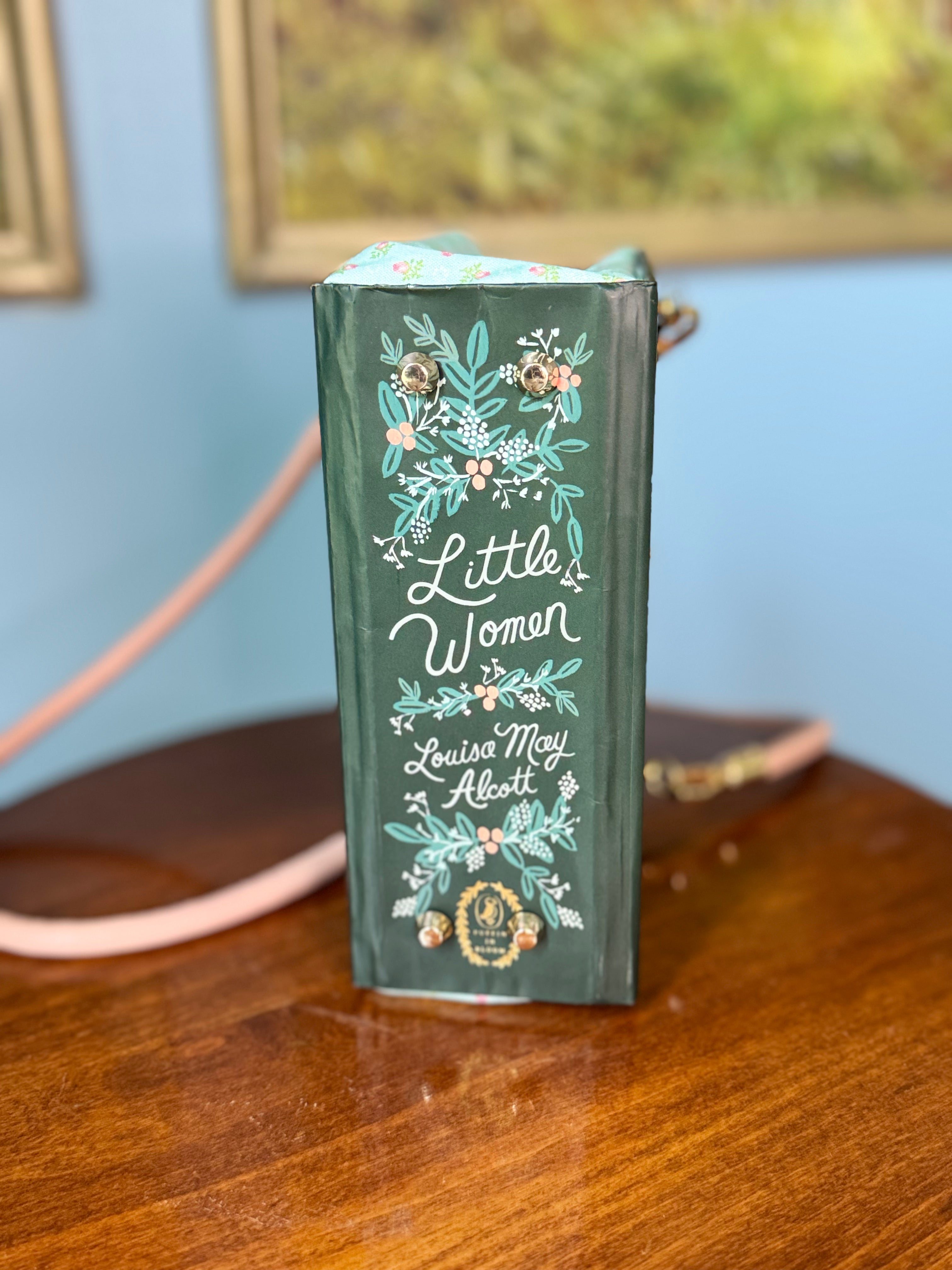 Handcrafted Purse from Upcycled Book- Little Woman