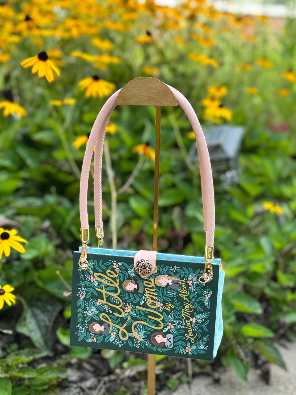 Handcrafted Purse from Upcycled Book- Little Woman