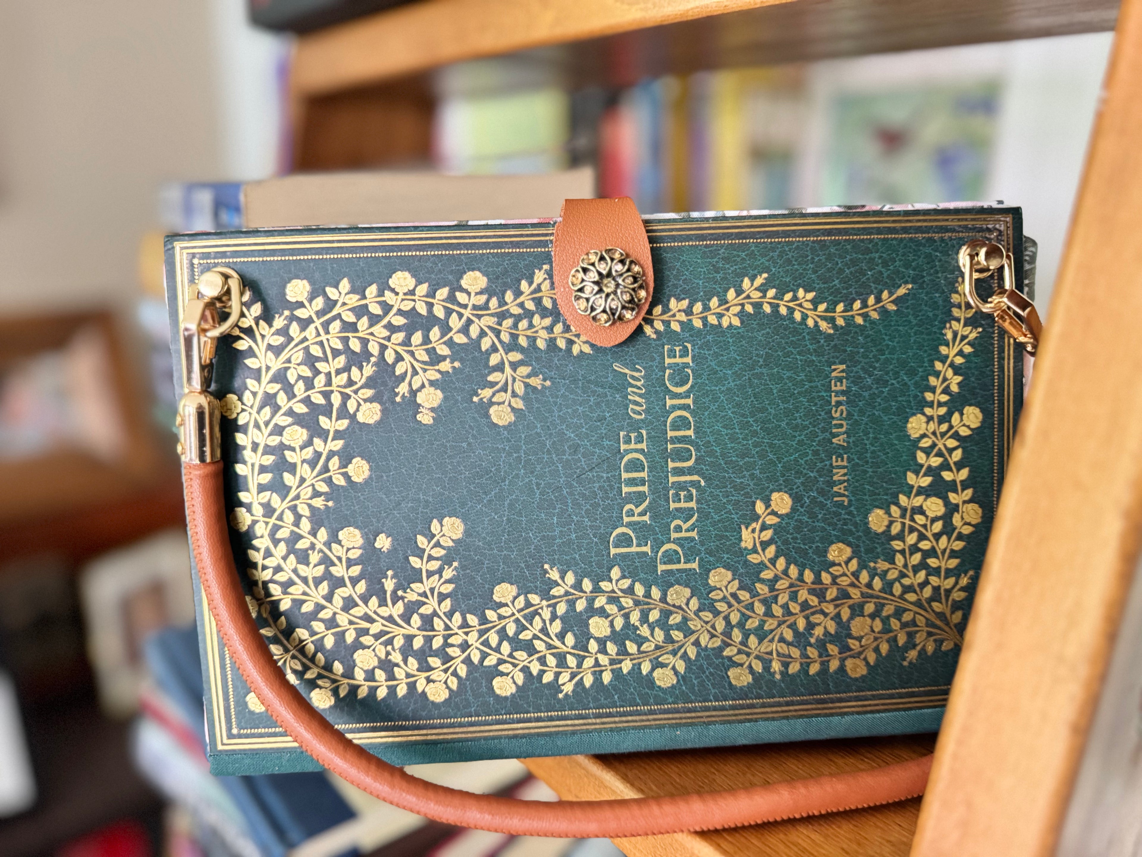 Handcrafted Purse from Upcycled Book- Pride and Prejudice