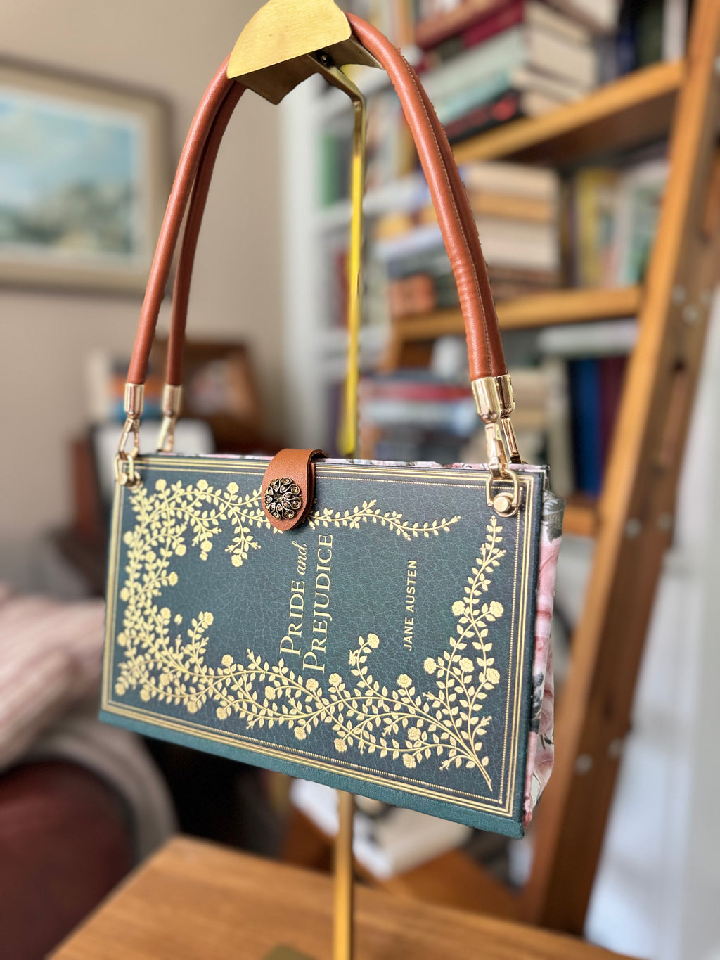 Handcrafted Purse from Upcycled Book- Pride and Prejudice
