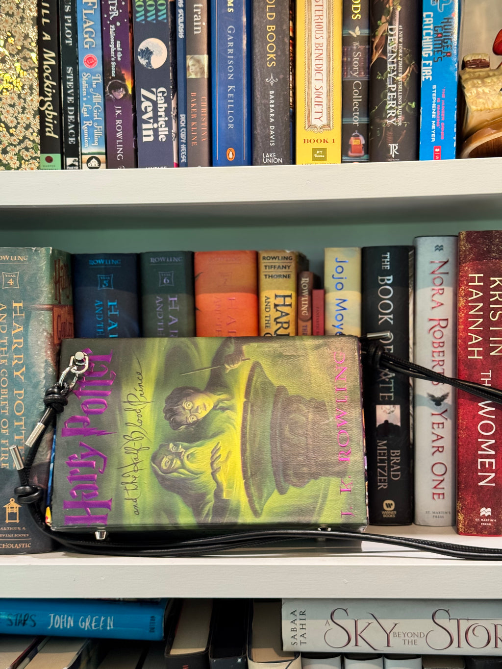 Handcrafted Purse from Upcycled Book- Harry Potter