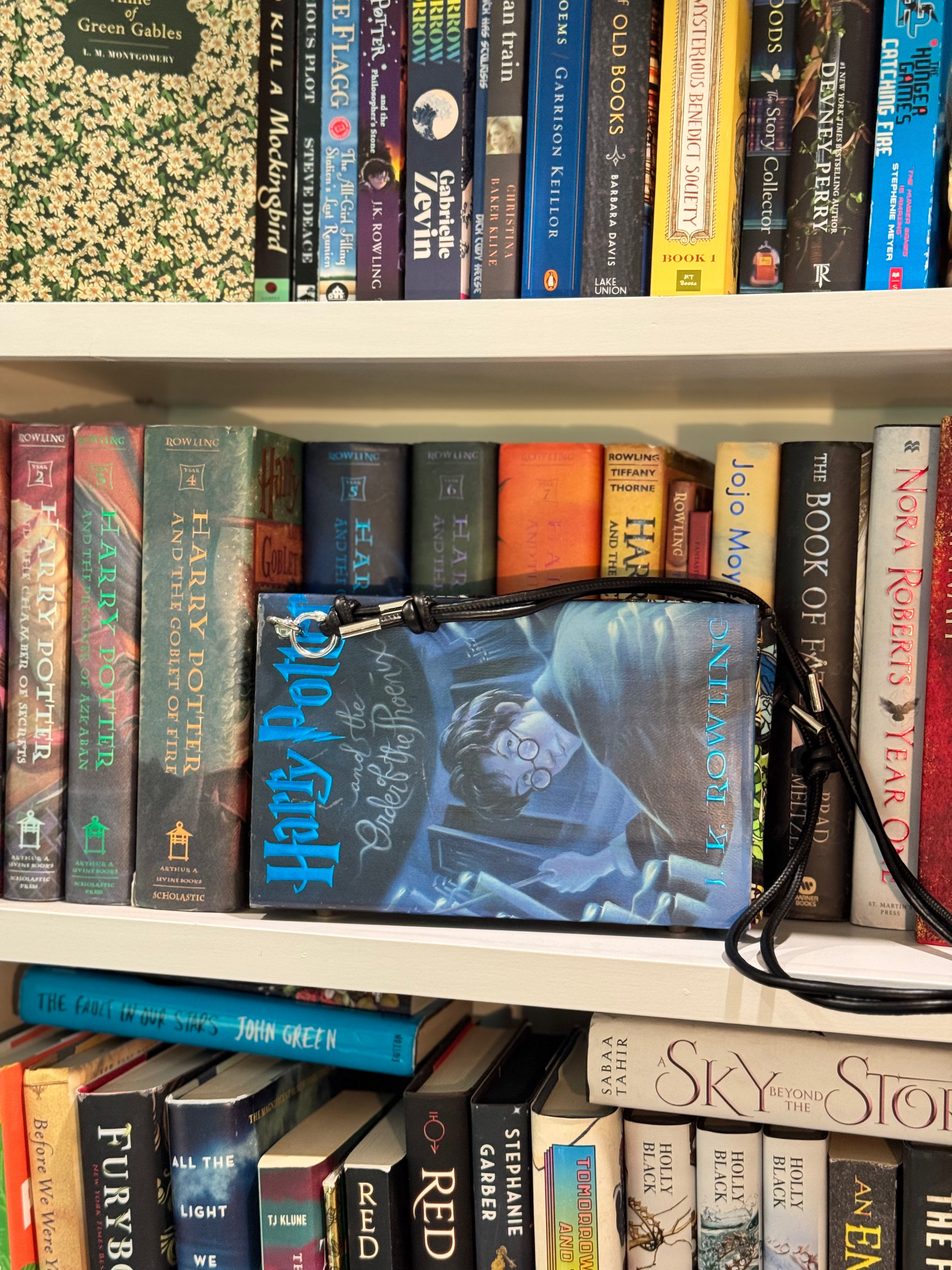 Handcrafted Purse from Upcycled Book- Harry Potter
