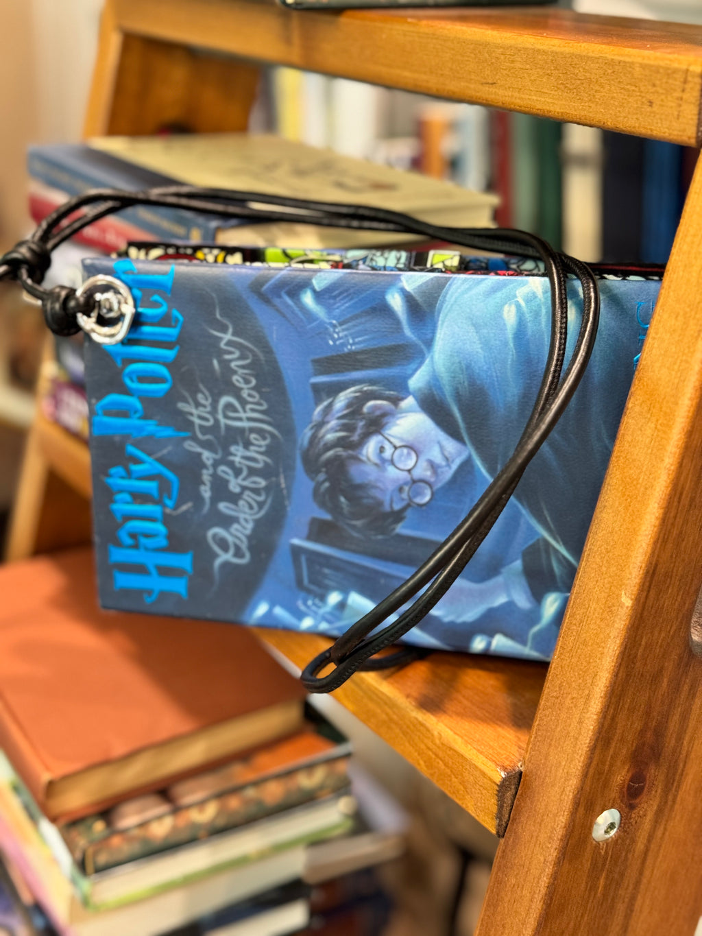 Handcrafted Purse from Upcycled Book- Harry Potter
