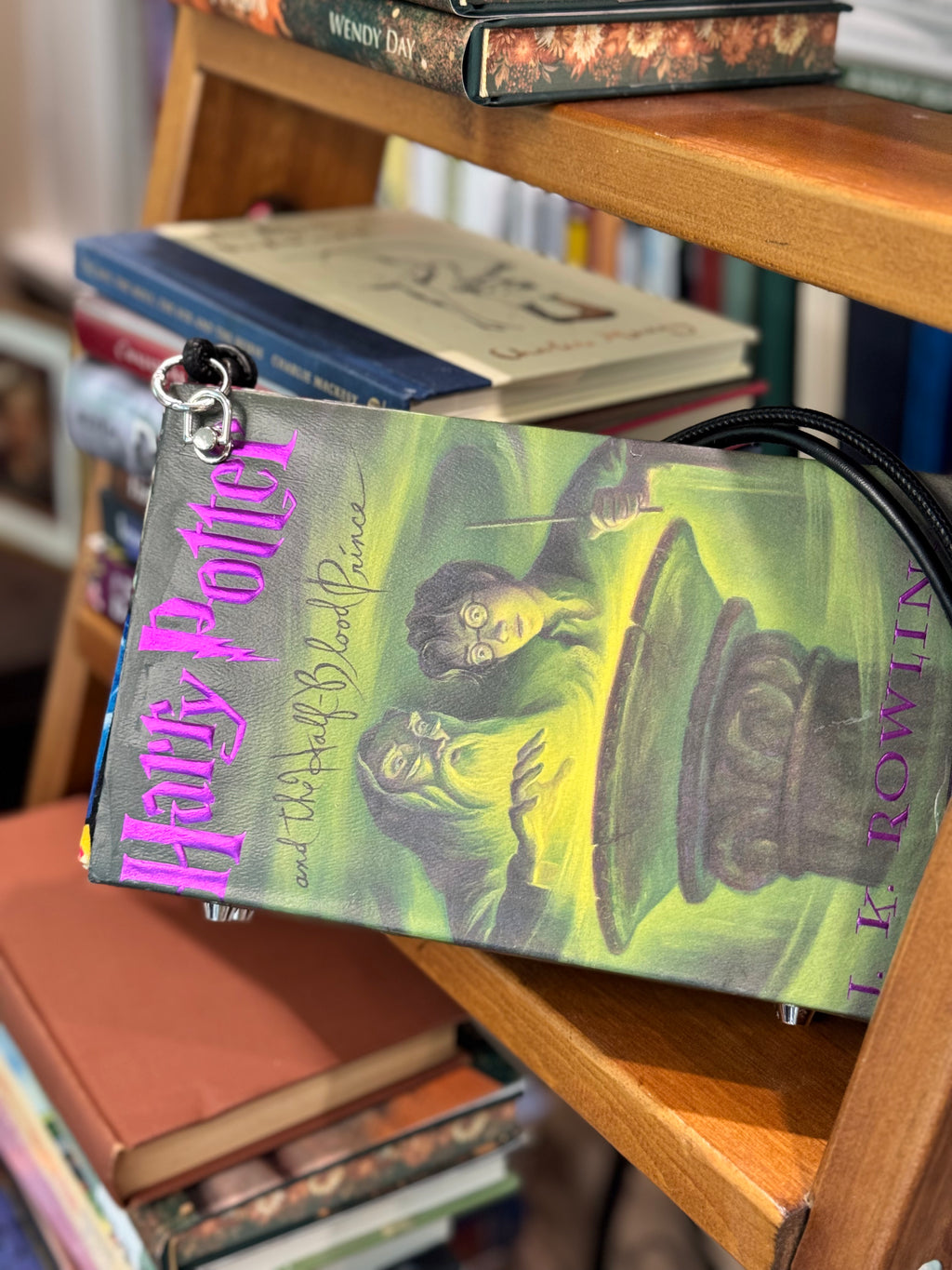 Handcrafted Purse from Upcycled Book- Harry Potter