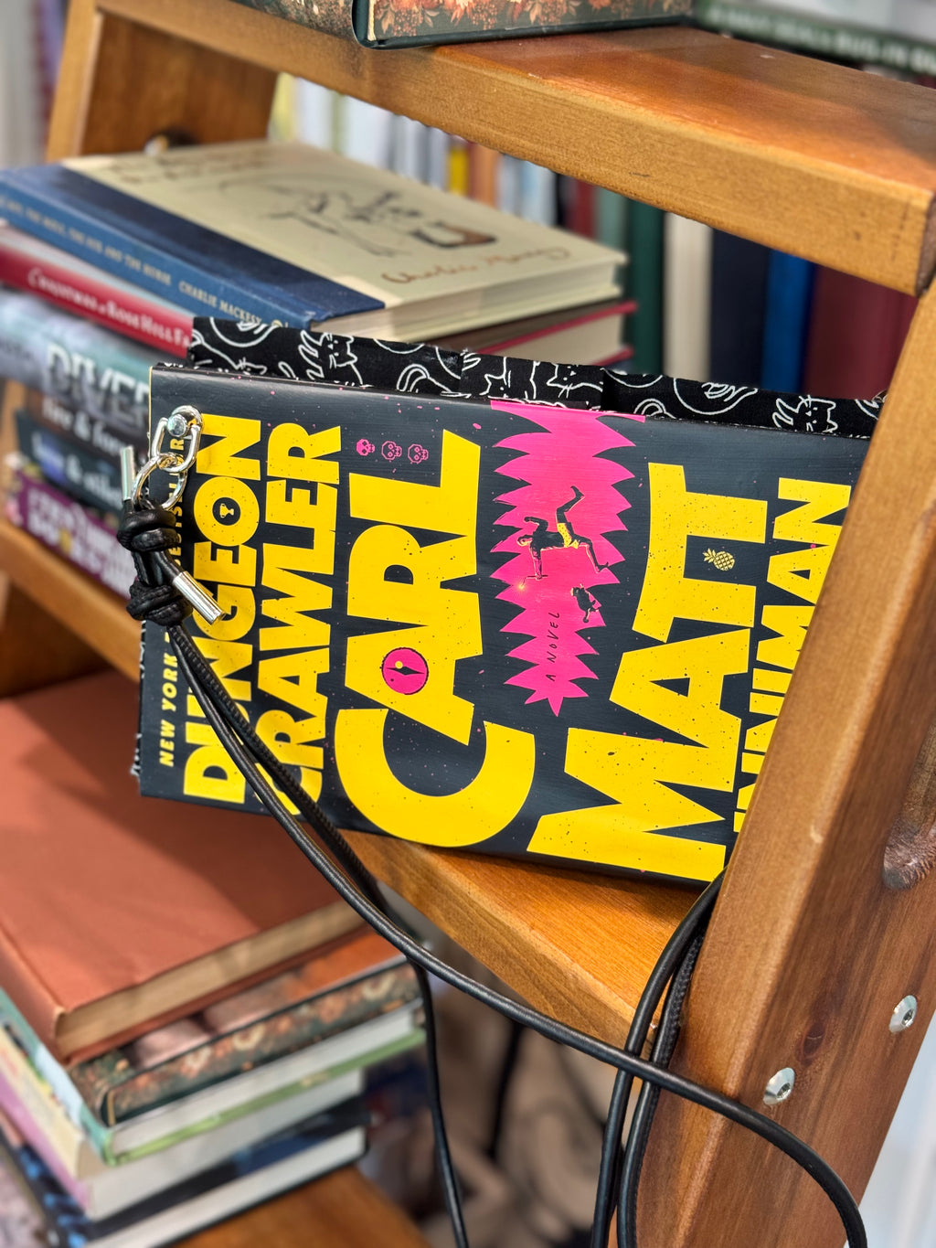 Handcrafted Purse from Upcycled Book- Dungeon Crawler Carl