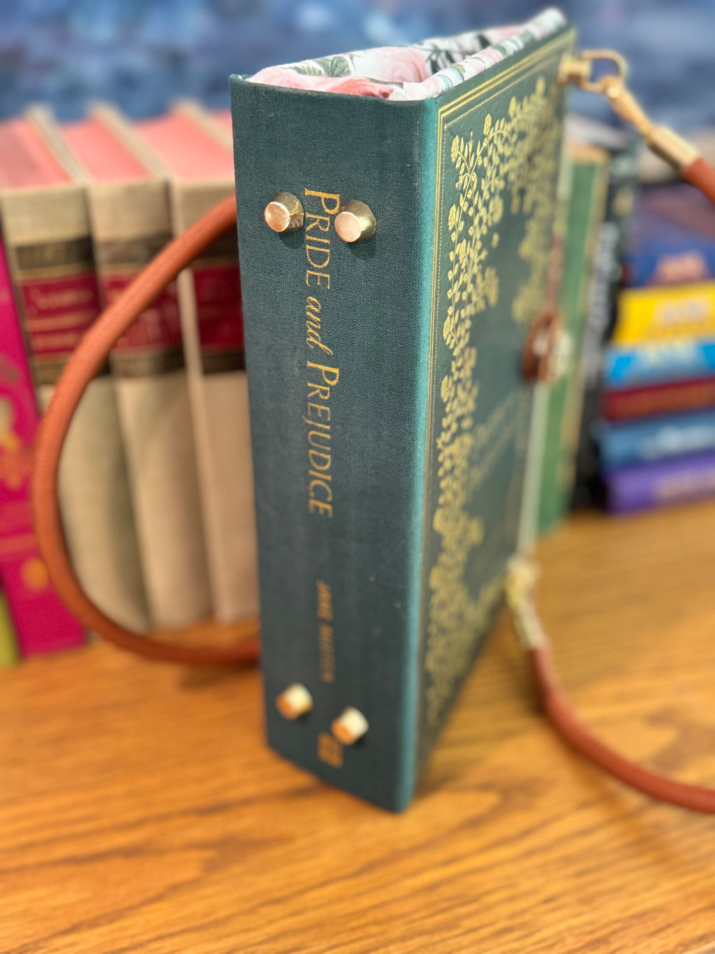 Handcrafted Purse from Upcycled Book- Pride and Prejudice