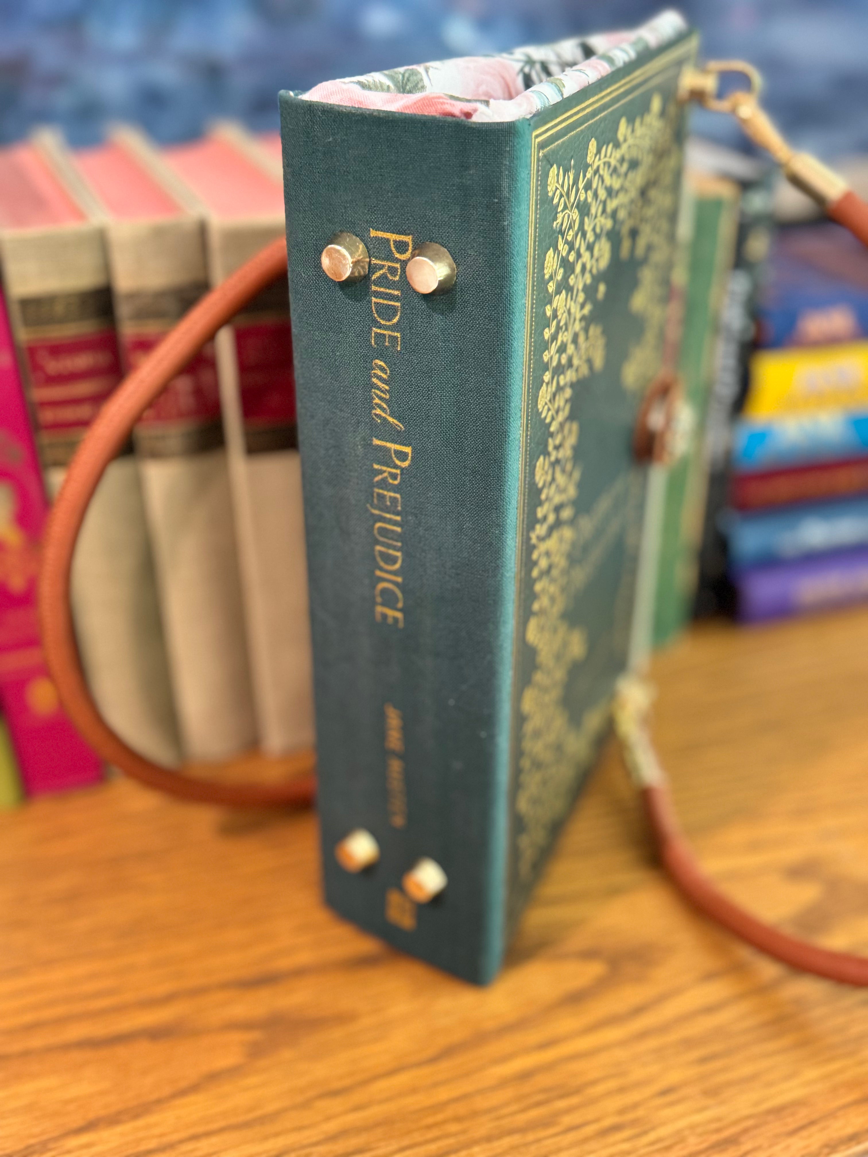 Handcrafted Purse from Upcycled Book- Pride and Prejudice