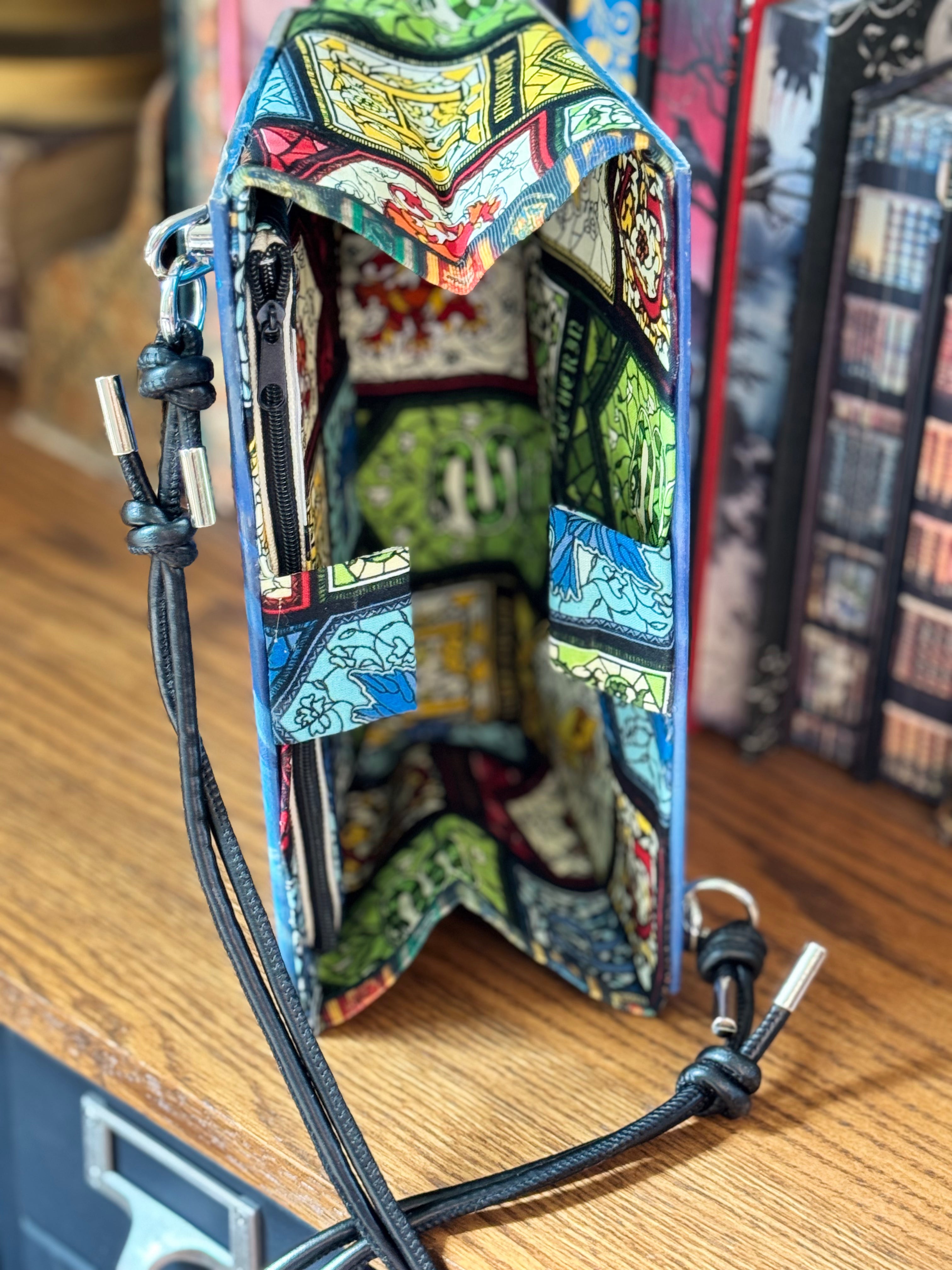 Handcrafted Purse from Upcycled Book- Harry Potter