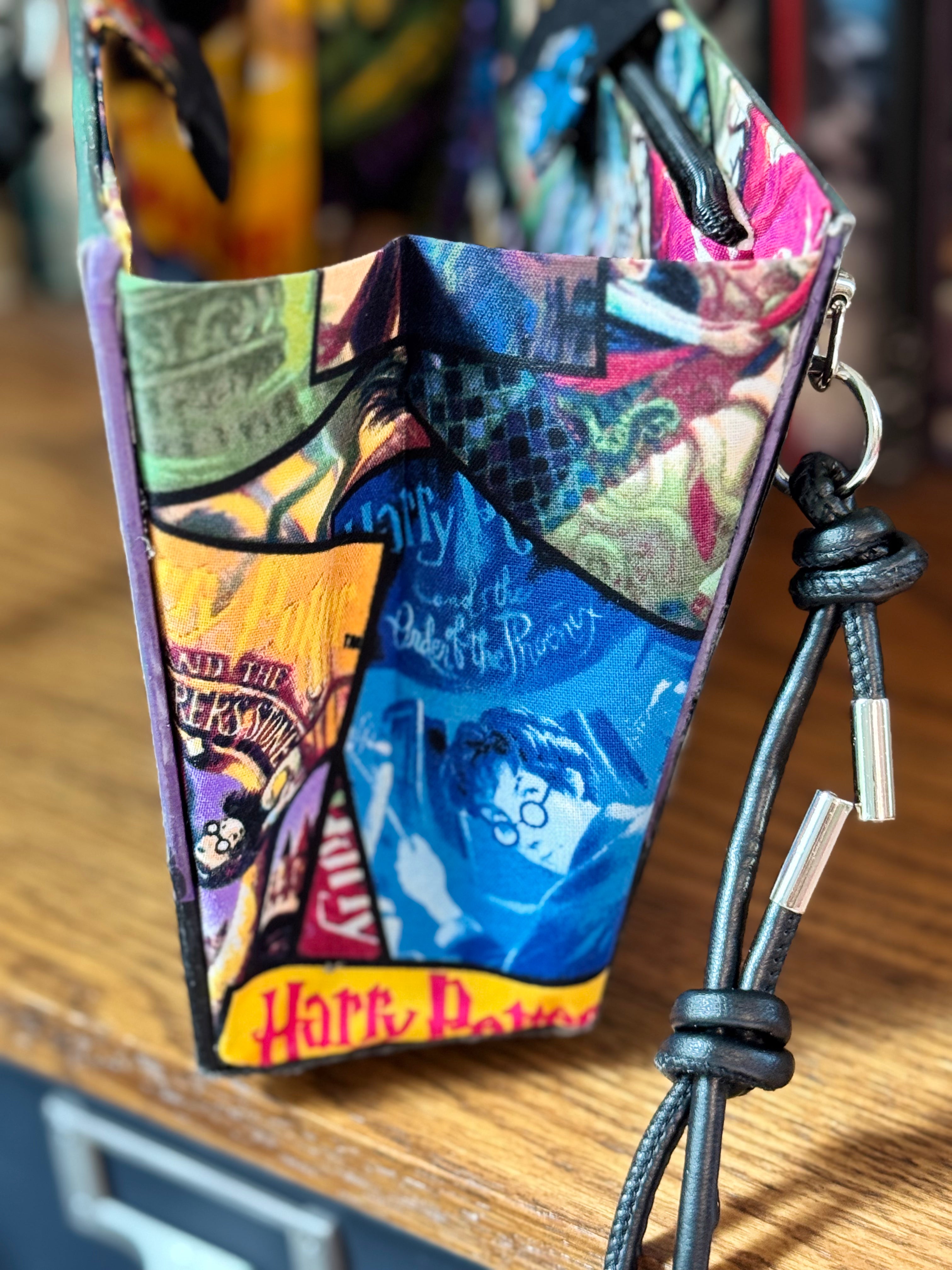 Handcrafted Purse from Upcycled Book- Harry Potter