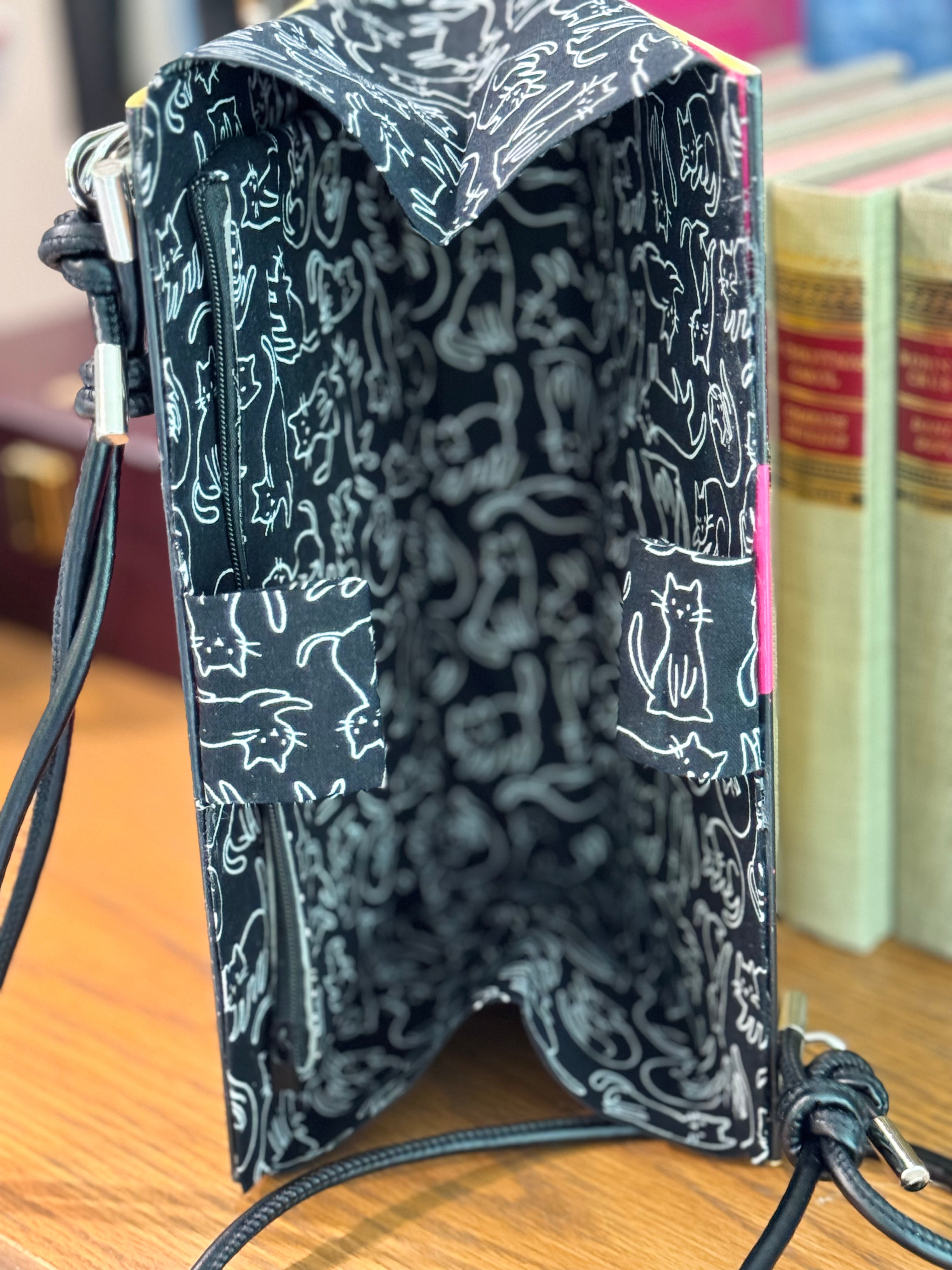 Handcrafted Purse from Upcycled Book- Dungeon Crawler Carl