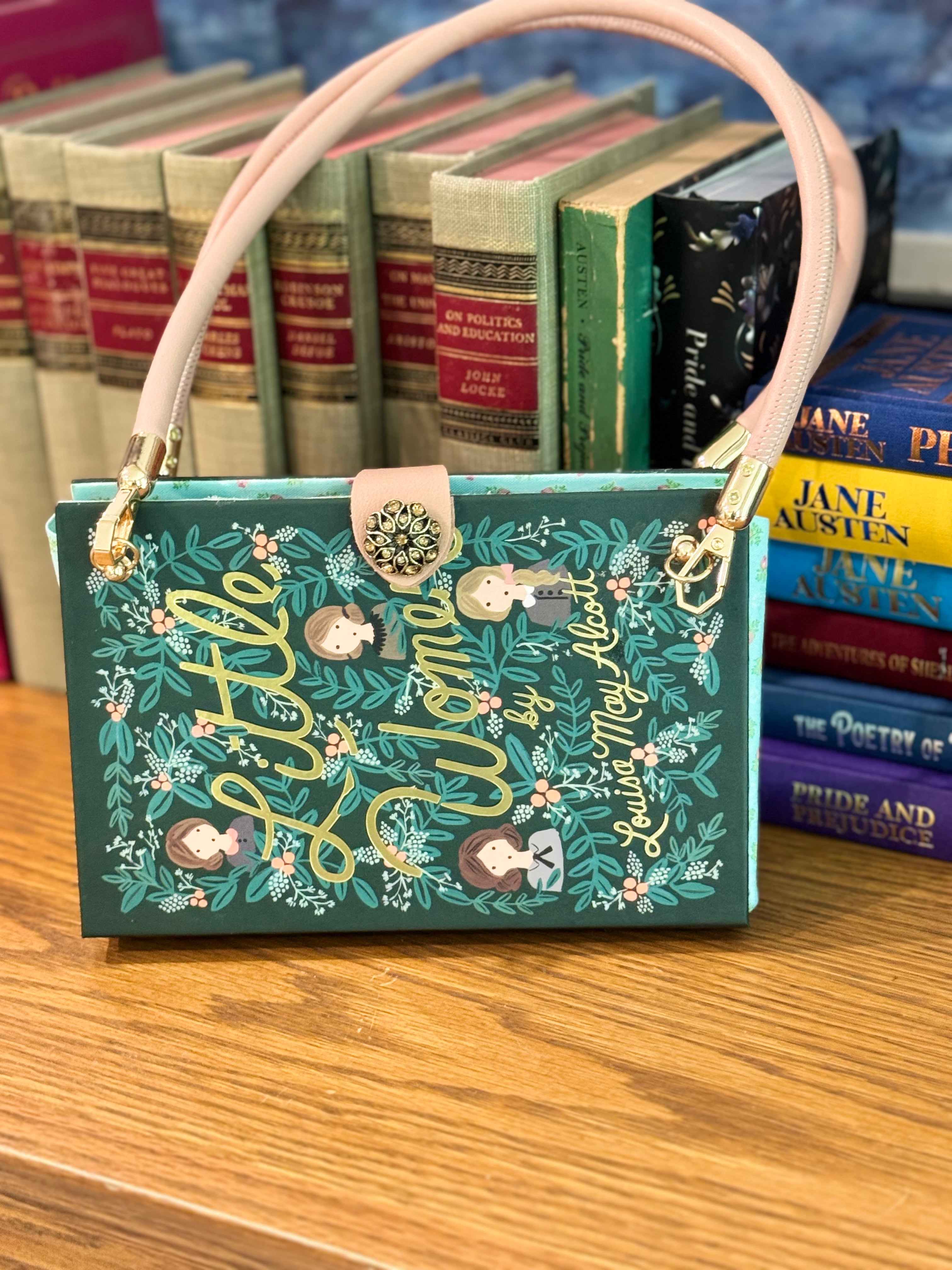 Handcrafted Purse from Upcycled Book- Little Woman