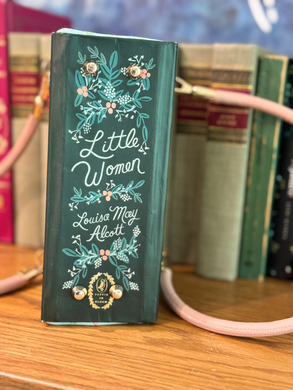 Handcrafted Purse from Upcycled Book- Little Woman