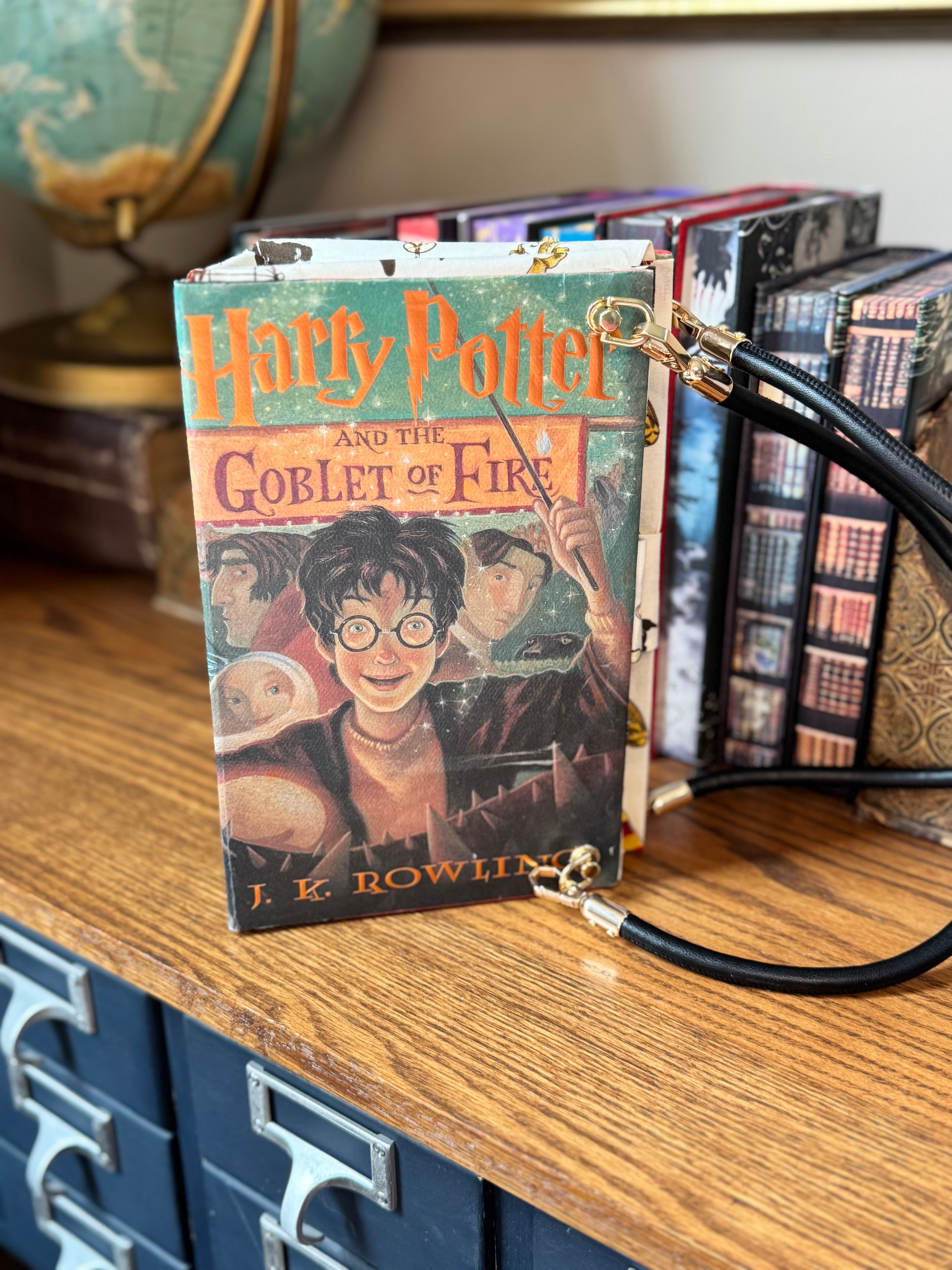 Handcrafted Purse from Upcycled Book- Harry Potter