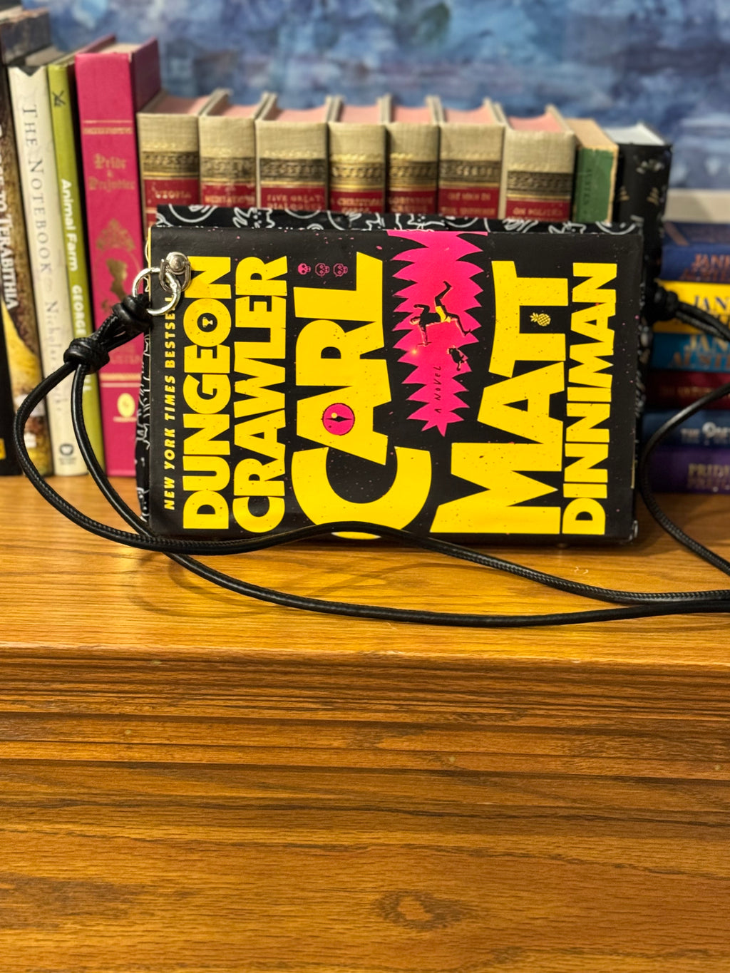 Handcrafted Purse from Upcycled Book- Dungeon Crawler Carl